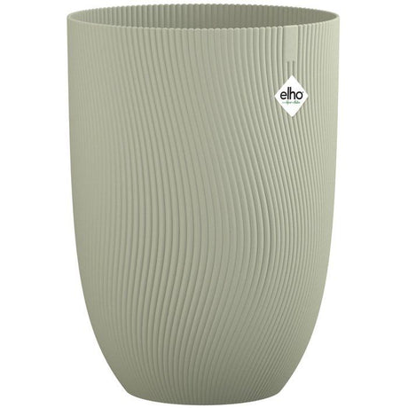 Pot de fleur haut - ELHO - Sereh Haut 30 - 22 L - L 30 x B 29.5 x H 41 cm - Vert- Balcon/intérieur/extérieur