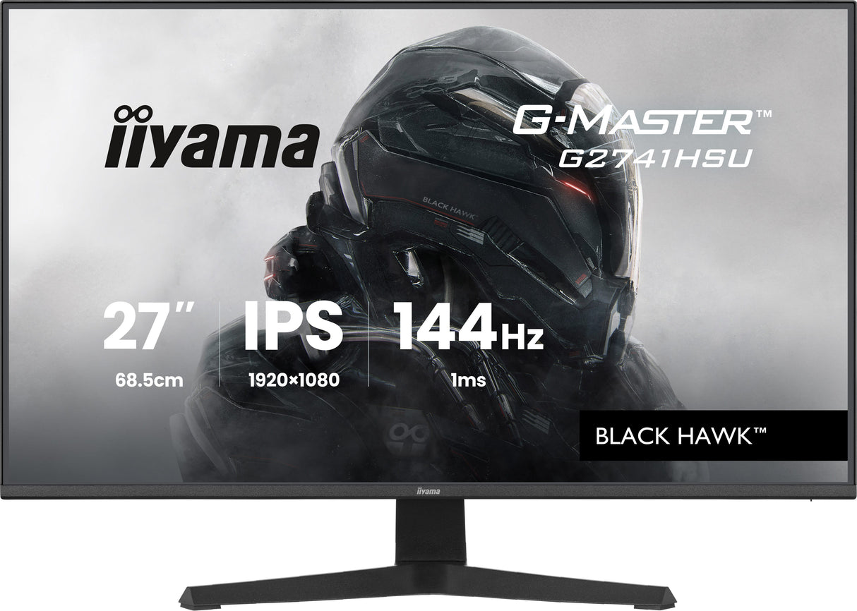 Ecran PC Gamer - IIYAMA -  27 - 144Hz - Dalle IPS - 1ms - G2741HSU-B1