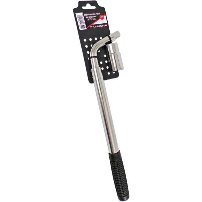 Clé télescopique 1/2- PRECISION STEEL - Douilles 17/19 mm