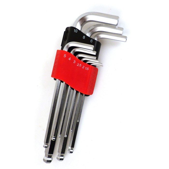 9 Clťs hexagonales 1,5 a 10 mm - PRECISION STEEL
