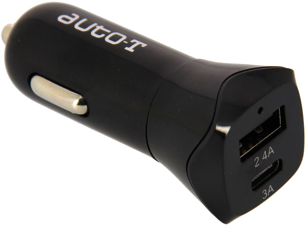 Prise - AUTO T - 540128 - 12/24 V - USB - USB-C