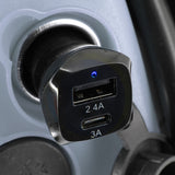 Prise - AUTO T - 540128 - 12/24 V - USB - USB-C