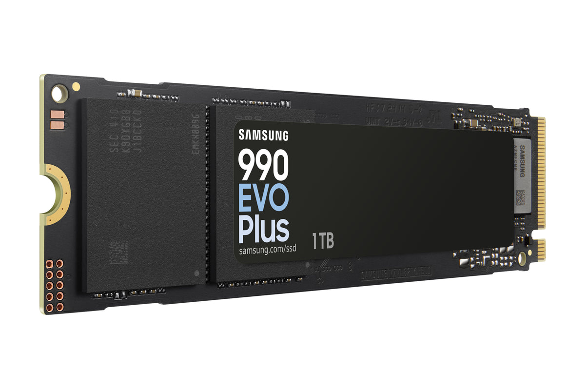 SAMSUNG - 990 EVO Plus - SSD Interne - 1 To - NVMe M.2 PCIe 4.0x4 - Vitesse lecture jusqu'a 7 250 Mo/s