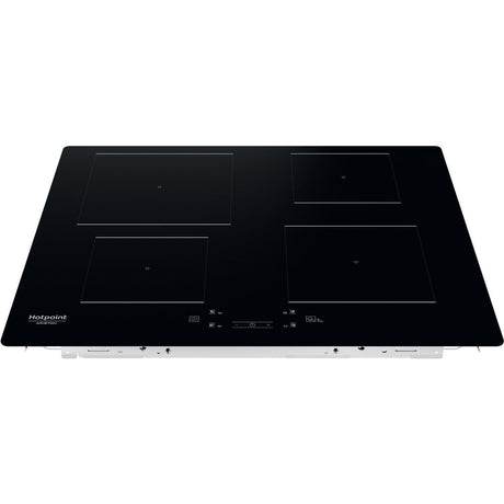 Table de cuisson induction - HOTPOINT - 4 foyers - L60 cm - HQ5660SNE - 7200 W - Revetement verre noir
