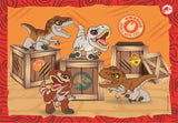 CLEMENTONI SUPERCOLOR 4 IN 1-JURASSIC WORLD PROGRESSIFS (12, 16, 20, 2