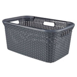 Curver Panier à linge Style 45 L Anthracite