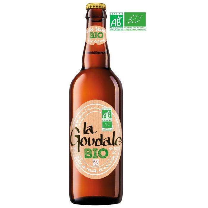 La Goudale Blonde Bio - Biere blonde Bio - Bouteille 75cl
