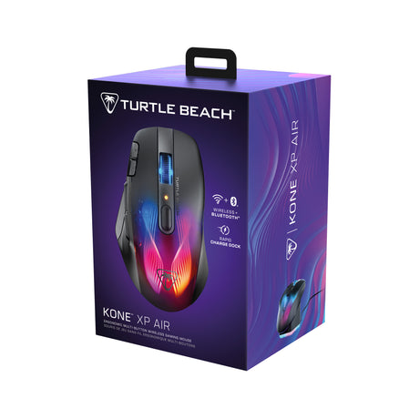 Souris gaming sans fil - TURTLE BEACH - Kone XP Air - Avec station de charge - Noir