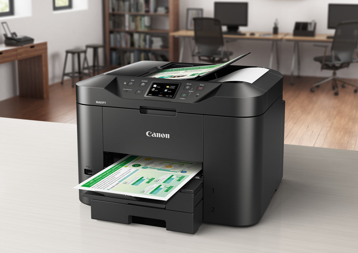 Imprimante Multifonction - CANON - MAXIFY MB2750 - Jet d'encre - Couleur - Recto-verso automatique - WIFI - Noir