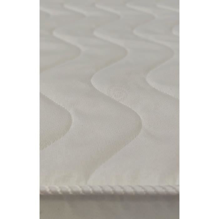 Matelas Climatisé TINEO 70x140 cm - Epaisseur 10 cm - Livre avec un plan incliné 15°
