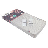 Matelas climatisé TINEO 60x120 cm + drap housse + alese (lot)