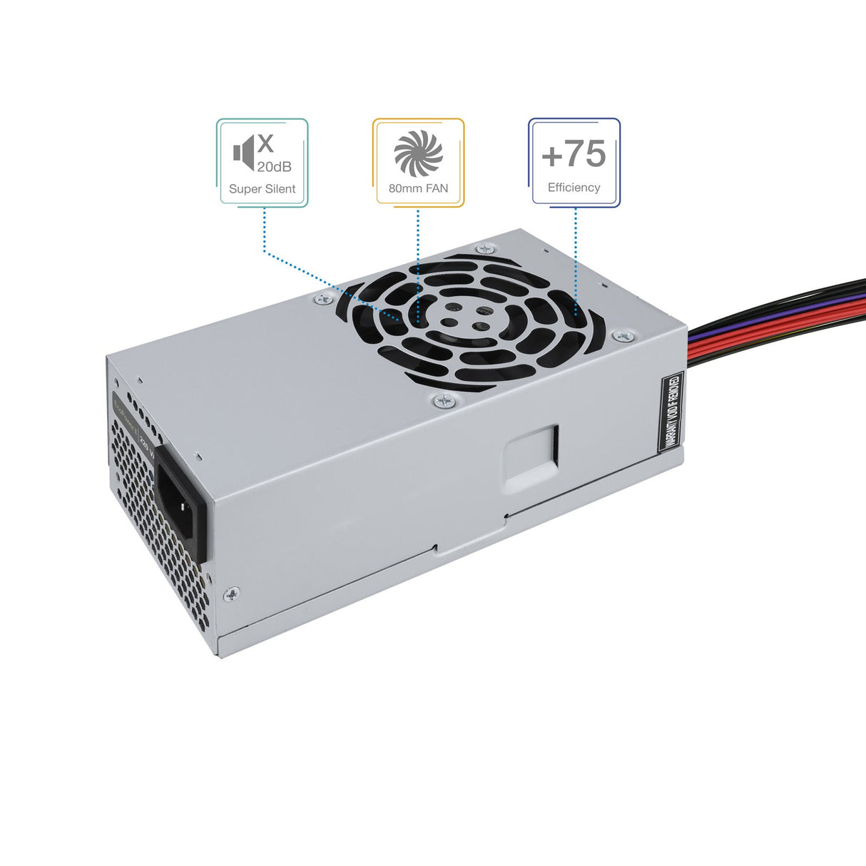 Alimentation TFX TooQ Ecopower II - 500W (OEM)