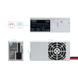 Alimentation TFX TooQ Ecopower II - 500W (OEM)
