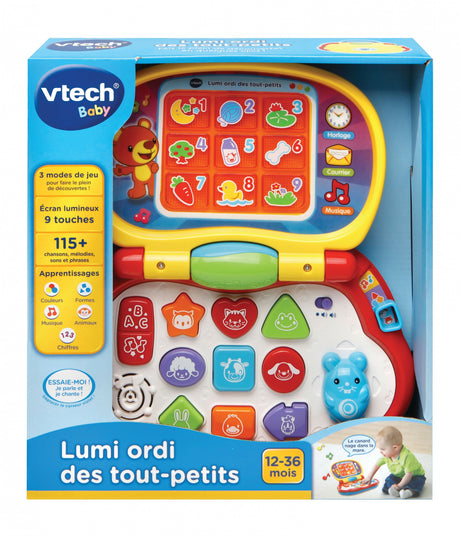 VTECH BABY - Lumi Ordi Des Tout-Petits - Ordinateur Enfant Multicolore