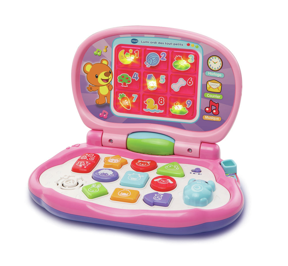 VTECH BABY - Lumi Ordi Des Tout-Petits - Ordinateur Enfant Rose