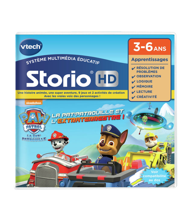 VTECH - Jeu Éducatif Storio - Pat' Patrouille