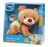 VTECH BABY - Ourson, 1,2,3 Suis-Moi - Brun