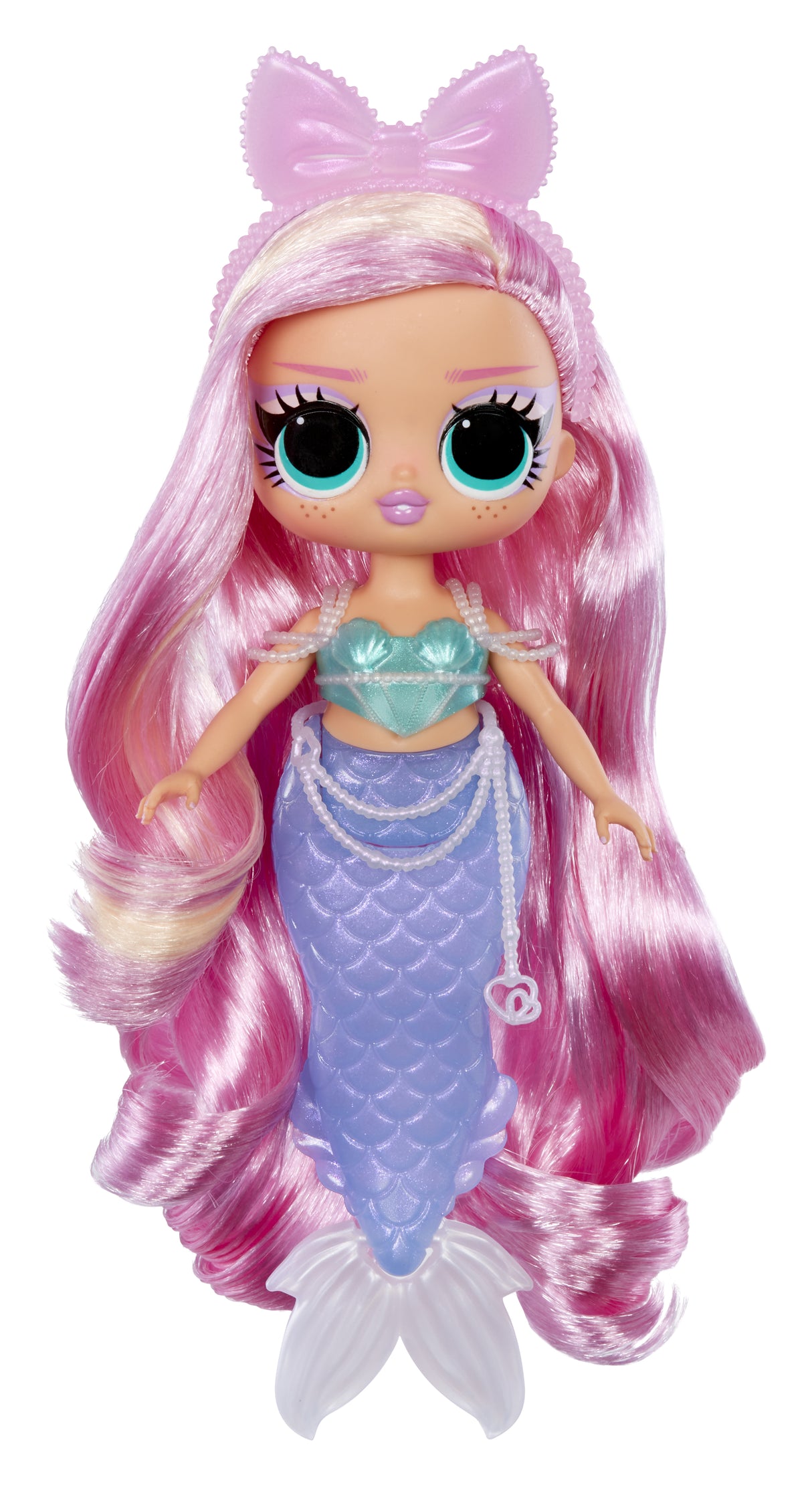 L.O.L. Surprise! Tweens - Sirene Lola - Poupée avec queue de sirene qui change de couleur, Nageoire mobile, Accessoires -  4 ans