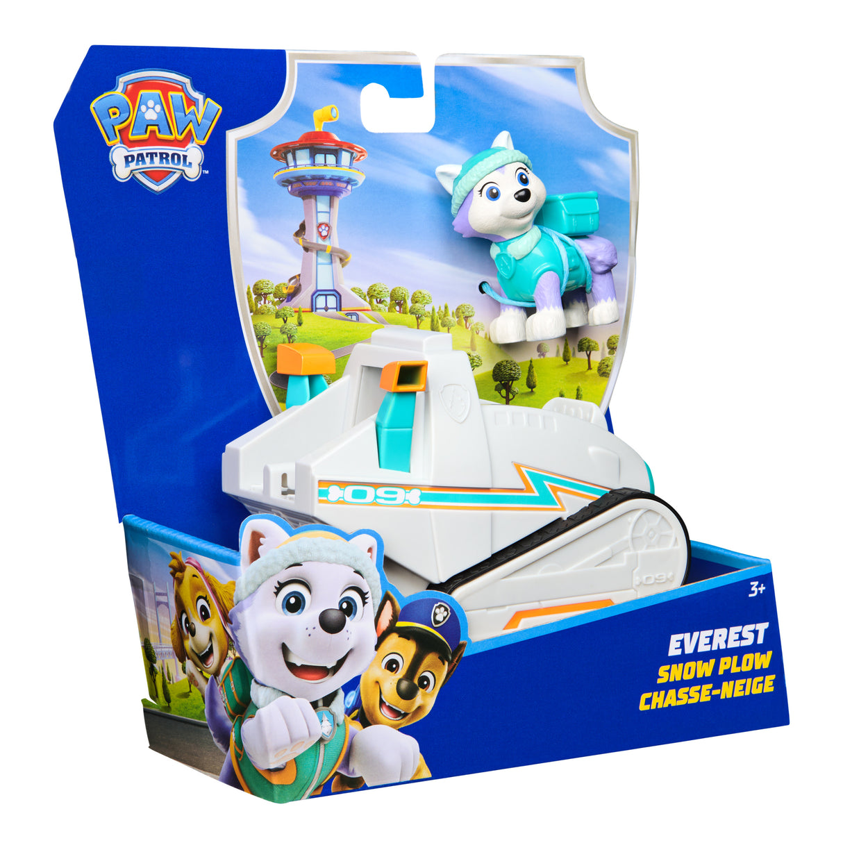 SPIN MASTER VEHICULE + FIGURINE EVEREST La Pat' Patrouille