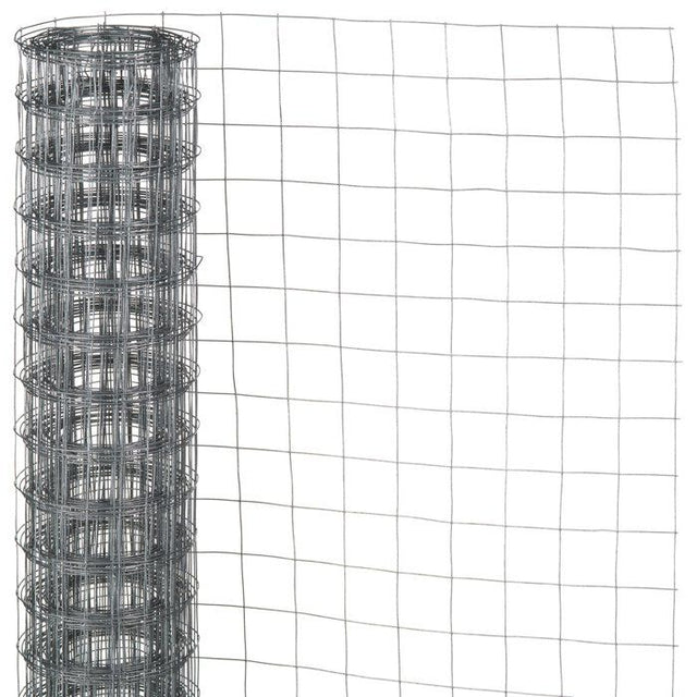 Grillage carré - NATURE - 0,5 x 3 m - Ep. 12,7 mm - Gris