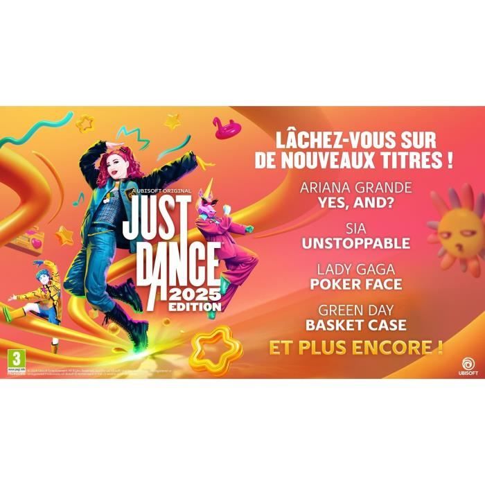 Just Dance 2025 - Jeu Nintendo Switch - Code In A Box