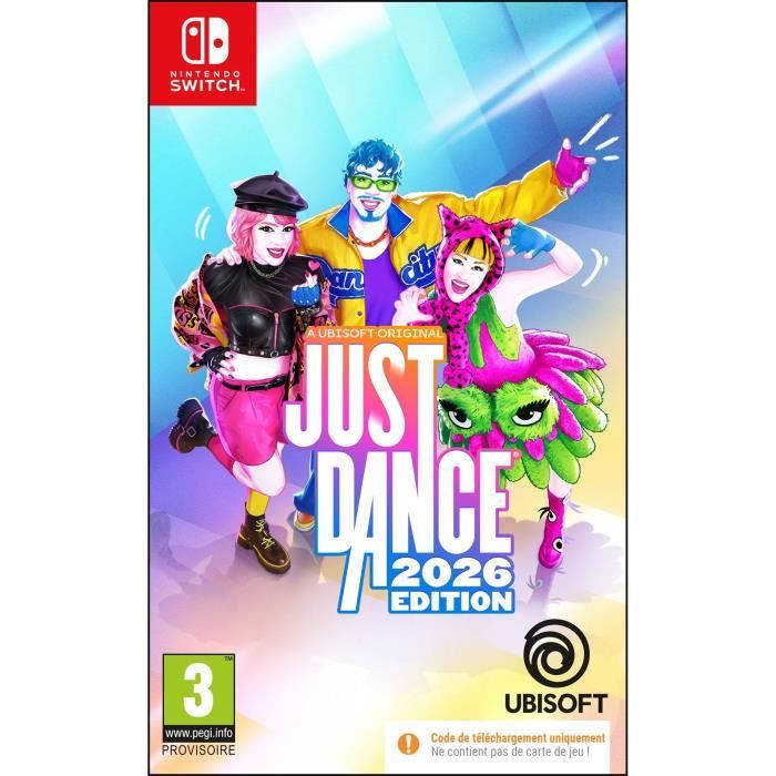 Just Dance 2026 - Jeu Nintendo Switch - Code in a Box