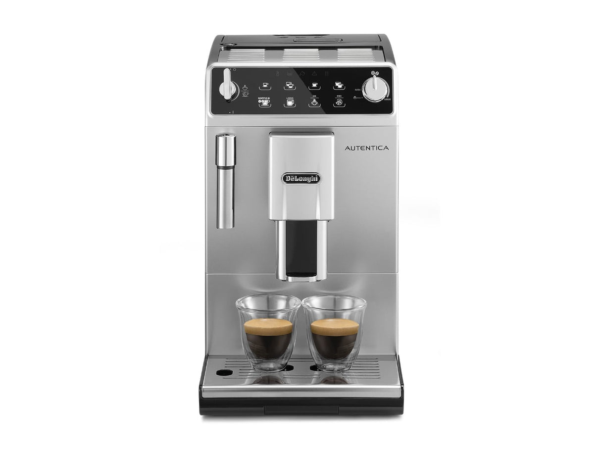 Machine expresso broyeur - De'Longhi - Autentica - ETAM29.510.SB - 4 recettes - Noir silver