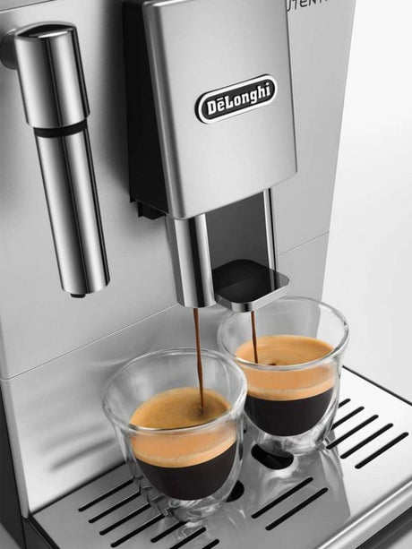 Machine expresso broyeur - De'Longhi - Autentica - ETAM29.510.SB - 4 recettes - Noir silver