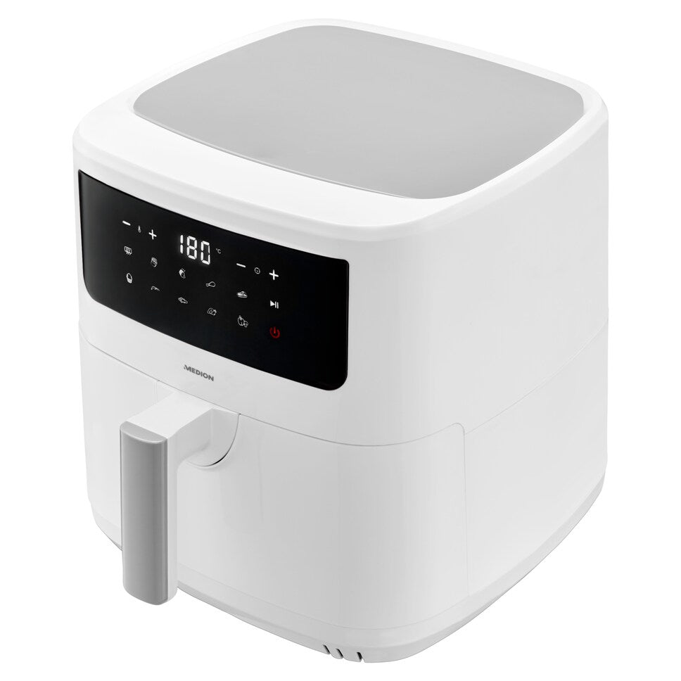 Friteuse a Air Chaud - MEDION - 50073000 - 2150 W - Ecran tactile - 9 programmes - Blanc