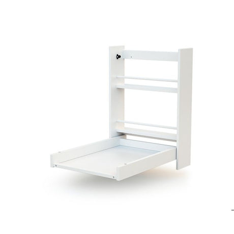 AT4 - Table a langer murale rabattable en bois EAZY  Blanc - Taille unique