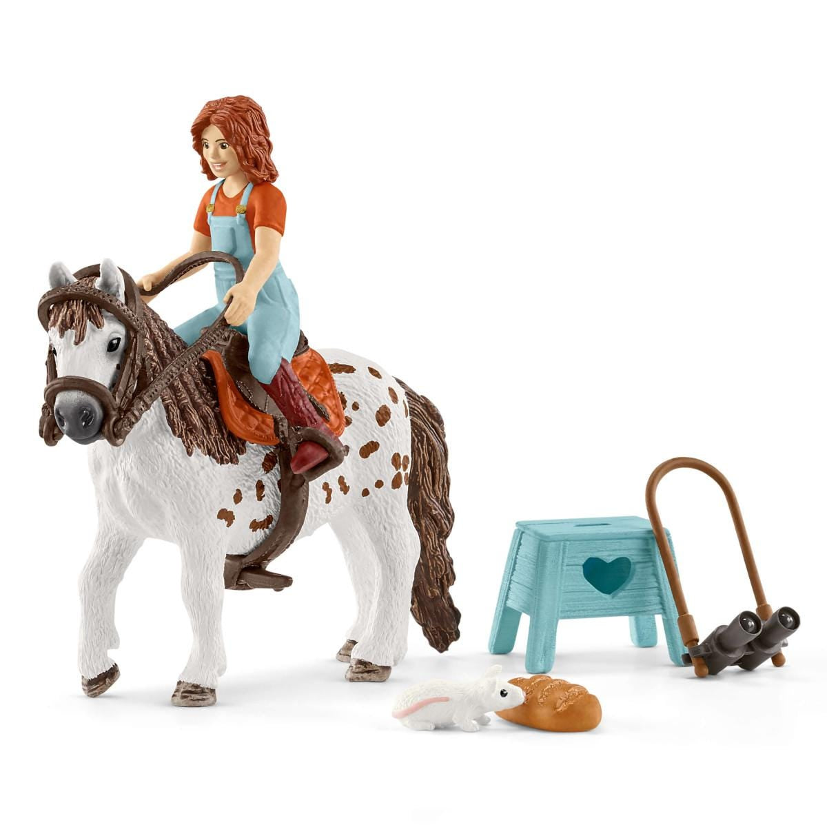 Figurine Cavaliere Mia et Spotty -Schleich Horse Club - schleich 42518  HORSE CLUB