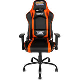 Chaise de bureau gaming premium - KONIX - Naruto Hokage Shippuden - Inclinaison 150° - Cuir - Coussin lombaires et cervicaux