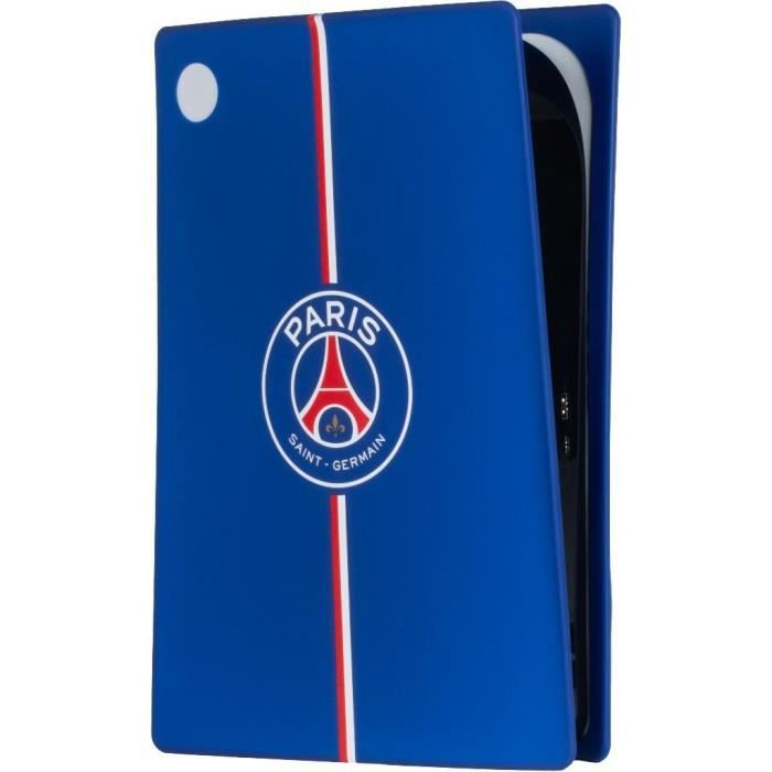 Façade de protection - KONIX - PSG - PS5 - Silicone - Antichoc - Anti-rayures - Bleu