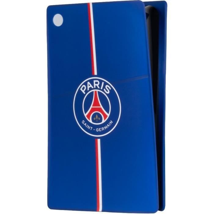 Façade de protection - KONIX - PSG - PS5 Slim - Silicone - Antichoc - Anti-rayures - Bleu