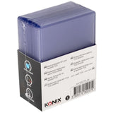 Protege-cartes - KONIX - Hard Sleeves - 25 pochettes - Compatible Magic The Gathering, Pokémon - Transparent