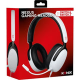 Casque gamer - KONIX - Circum-aural filaire Nexus - Nintendo Switch 2 - Haut-parleurs 40 mm - Micro - Jack 3.5 mm - Blanc