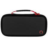 Housse de protection et transport - KONIX - Console Nintendo Switch 2 - Filet rangement accessoires - 8 compartiments jeux - Noir