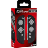 Coque de protection pour manettes Joy-Con - KONIX - Nintendo Switch 2 - Silicone - Antichoc - Anti-rayures - Anti-poussiere - Noir