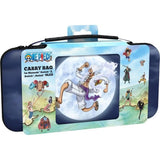 Housse de protection et transport - KONIX - One Piece Nintendo Switch 2 - Rangement accessoires - Motif Luffy Gear 5 - Bleu