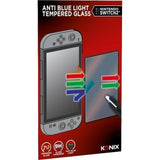 Protection d'écran en verre trempé - KONIX - Nintendo Switch 2 - Anti-lumiere bleue - Anti-bulle - Indice de dureté 9H - Transparent