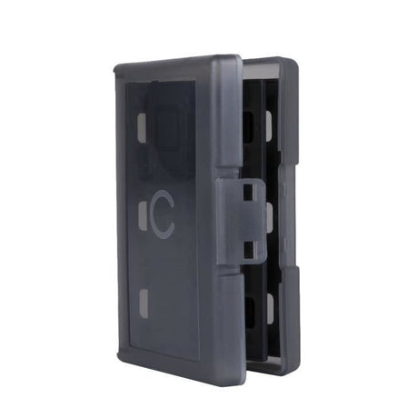 Boîtier de protection et transport - KONIX - Pour cartouches de jeux Nintendo Switch 2 - Antichoc - 24 rangements - Noir