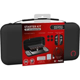 Pack d'accessoires gaming - KONIX - Nintendo Switch 2 - Housse - 4 appuie-pouces - Verre trempé - Boîtier 9 jeux - Écouteurs