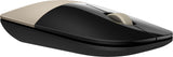 Souris sans fil HP Z3700 - Or