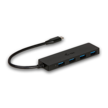 Hub USB Type C I-Tec - 4 ports USB 3.0 (Noir)