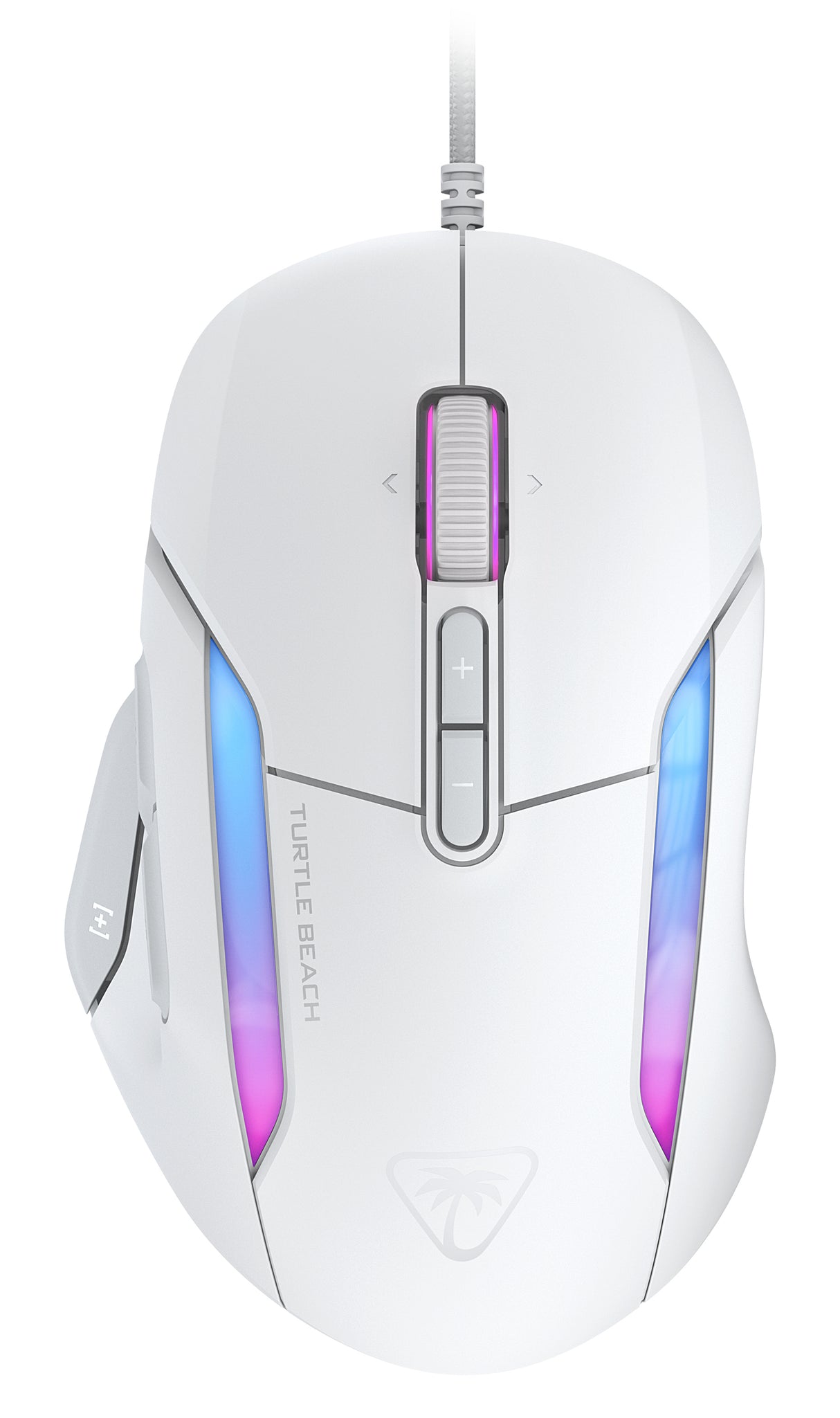 Souris gaming filaire - Turtle Beach Kone™ II - Ultra légere - Blanc, 26 000 DPI, 23 fonctions personnalisables