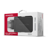 Chargeur secteur Axagon 2x USB-C + 1x USB-A 100W (Noir)