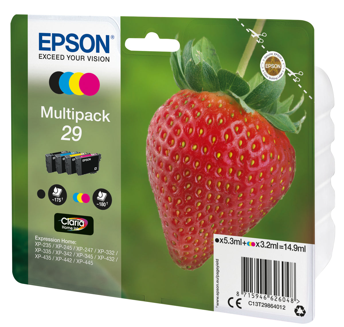 Cartouche d'encre Epson PACK FRAISE 4CL