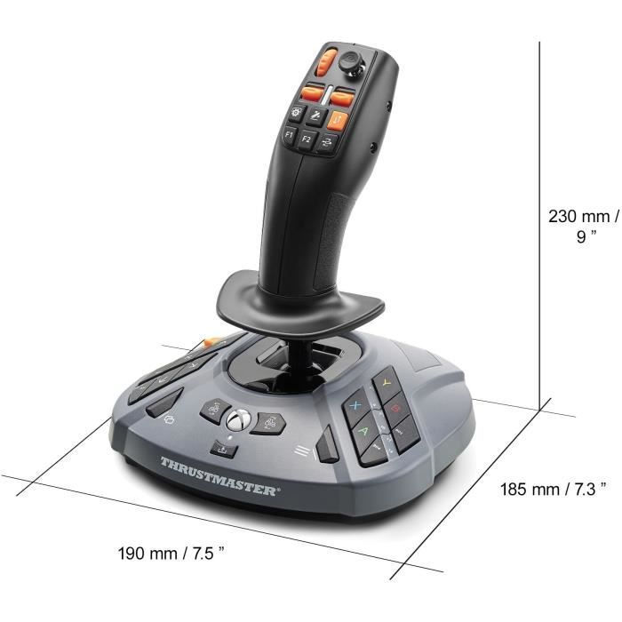 Joystick SimTask FarmStick XBOX - THRUSMASTER - Gris et noir