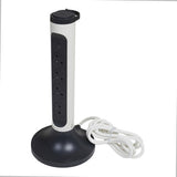 Multiprise 4 prises Legrand 2m (Noir/Blanc)