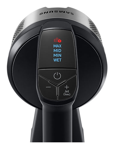 SAMSUNG Jet 75E Complete VS20B75CR5 - Aspirateur Balai sans Fil - Puissance 200 AW - Autonomie 60 min - Station murale - 3 brosses